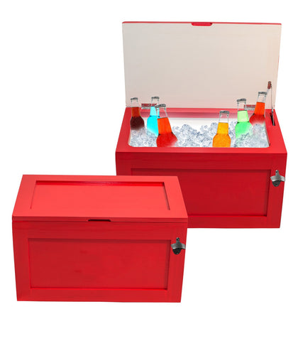 60 Liter Wooden Cooler