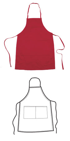 Large 2 Pocket Adjustable Apron