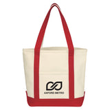 Small Starboard Cotton Canvas Tote Bag