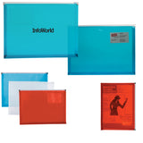 PP Zip Closure Envelope w/Business Card Slot