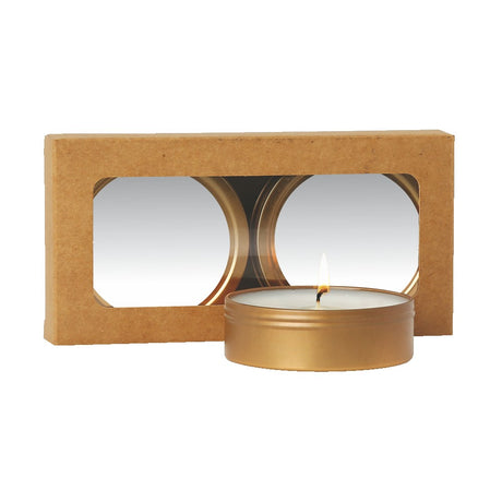 Scented Candle 2-Pack in Kraft Window Box