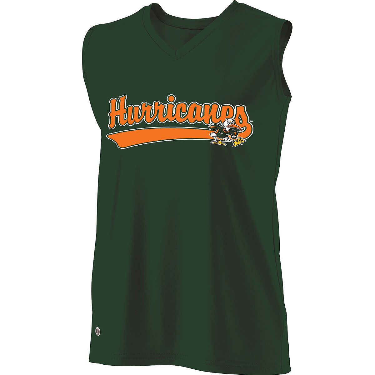 Holloway Sportswear Collegiate Ladies' Curve Jersey - Miami Hurricanes