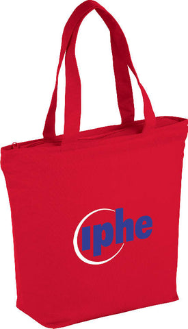 Maine 8oz Cotton Canvas Zippered Tote