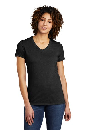 Allmade Women's Tri-Blend V-Neck Tee Shirt