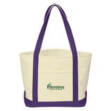 Medium Starboard Cotton Canvas Tote Bag