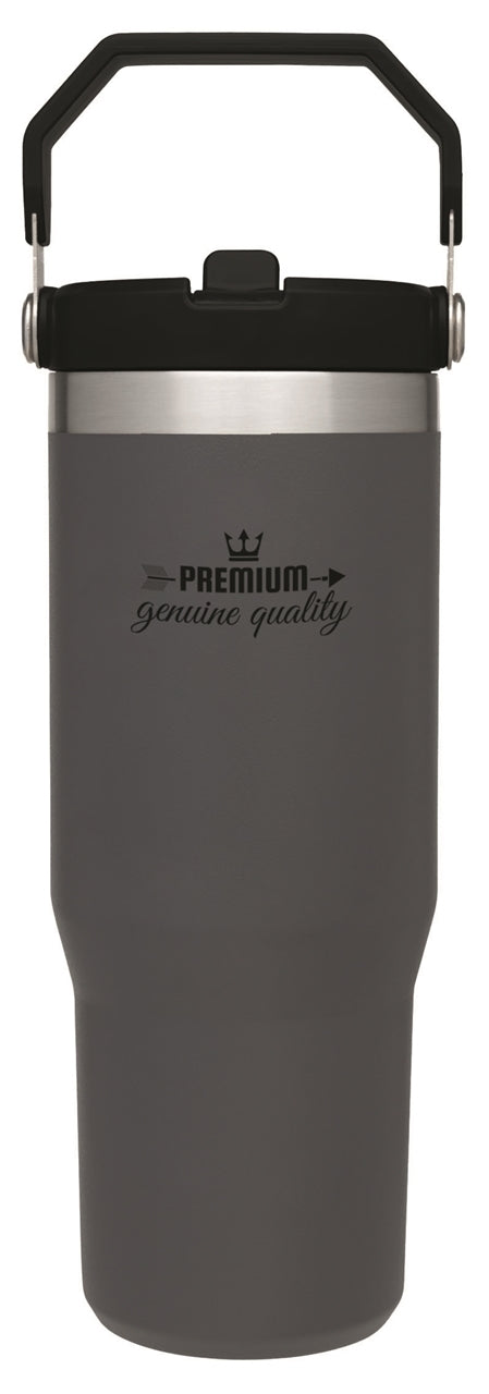 Stanley® IceFlow 30oz Flip Straw Tumbler, grey