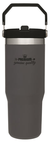Stanley® IceFlow 30oz Flip Straw Tumbler, grey