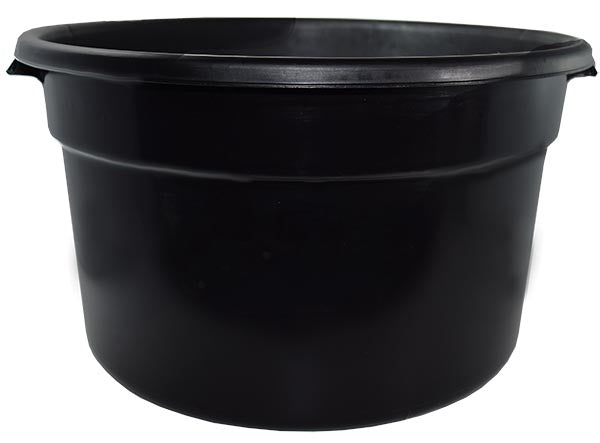 Party Bucket 11.3L matte black plastic