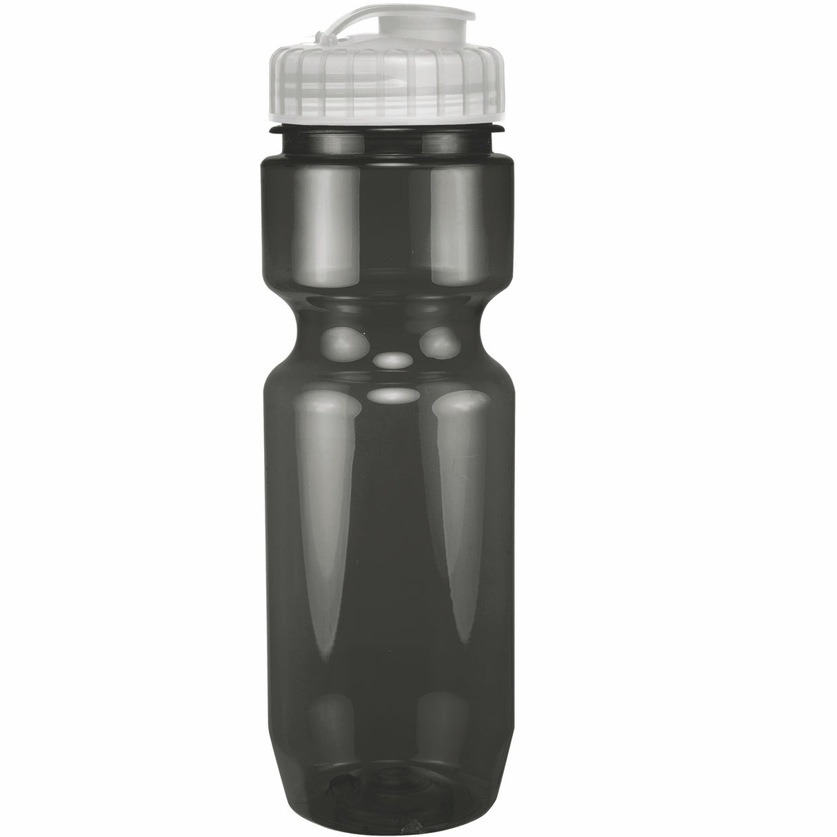 22 Oz. Translucent Bike Bottle w/ Flip Top Lid