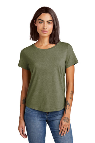 Allmade Women's Relaxed Tri-Blen Scoop Neck Tee