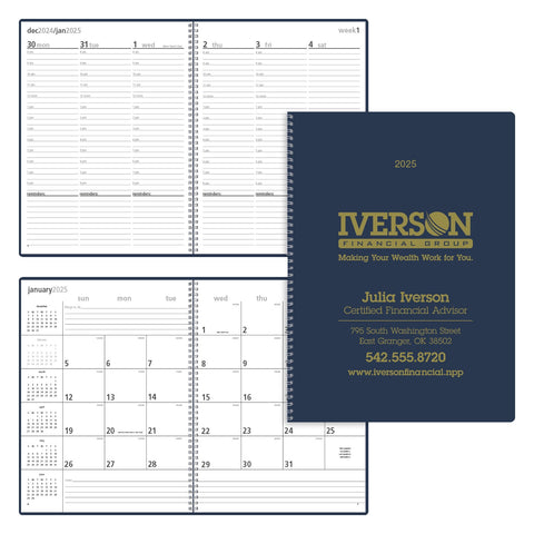 Monthly & Weekly Planner