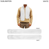 2-Tone Microfleece Scarf, Ultra Soft and Smooth, 6x50, Sublimated Edge to Edge BOTH sides