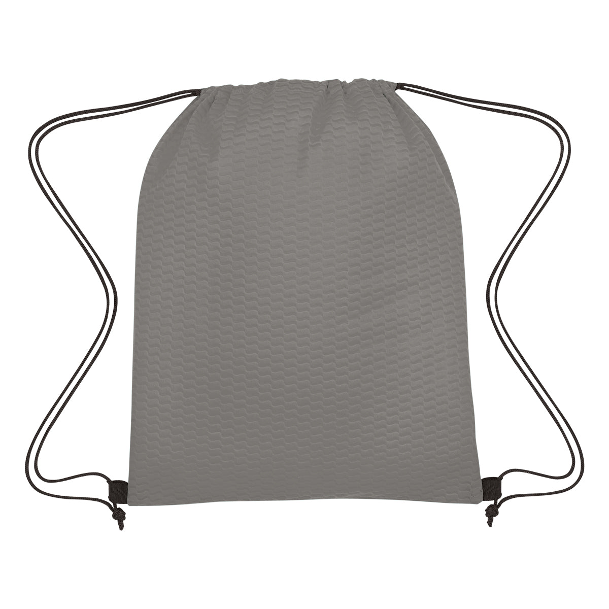 Wave Design Non-woven Drawstring Bag