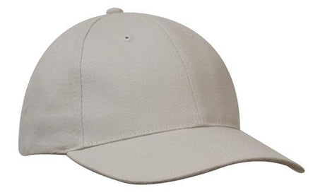 Brushed Heavy Cotton Cap w/Snap Back