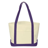 Medium Starboard Cotton Canvas Tote Bag