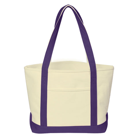 Medium Starboard Cotton Canvas Tote Bag