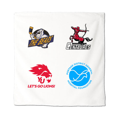 Sublimated Microfiber Rally Towel 16