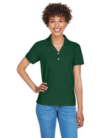Devon and Jones Ladies' Pima Piqué Y-Collar Polo