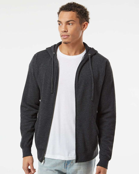 Independent Trading Co. Full Zip Hooded Sweatshirt