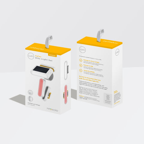 Luci® Solar Bike Light Set