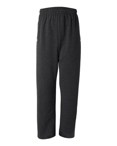 000493 Jerzees NuBlend Open Bottom Sweatpants w/Pocket