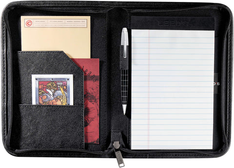 DuraHyde Jr. Zippered Padfolio w/ FSC Mix Paper