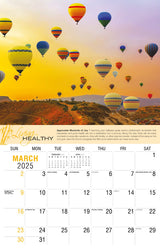 Galleria Wall Calendar 2025 Living Healthy