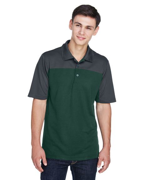 CORE 365 Men's Balance Colorblock Performance Piqué Polo