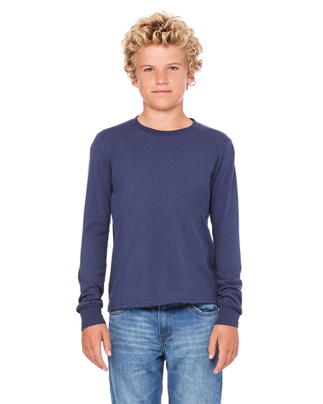 BELLA+CANVAS Youth Jersey Long-Sleeve T-Shirt