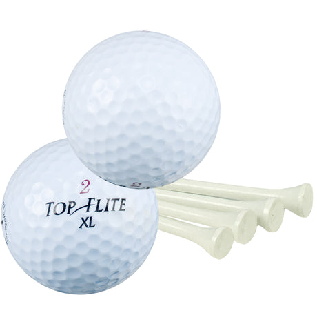 Two Ball Value Golf Gift Tube with Domed Imprint