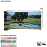 72 Hr Fast Ship - Golf Caddie Towel, Large, in Microfiber Dri-Lite Terry, 20"x40", Sublimated