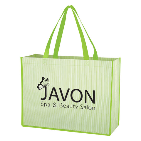 Matte Laminated Non-Woven Bahama Tote Bag