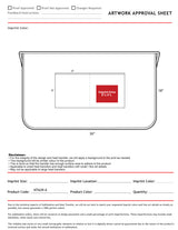 24 Hr Express Ship - Bistro Twill Black Waist Apron, 30x18, 2 Pockets, Heat Transfer logo, In Stock