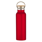 21 Oz. Full Laser Tipton Stainless Steel Bottle With Bamboo Lid