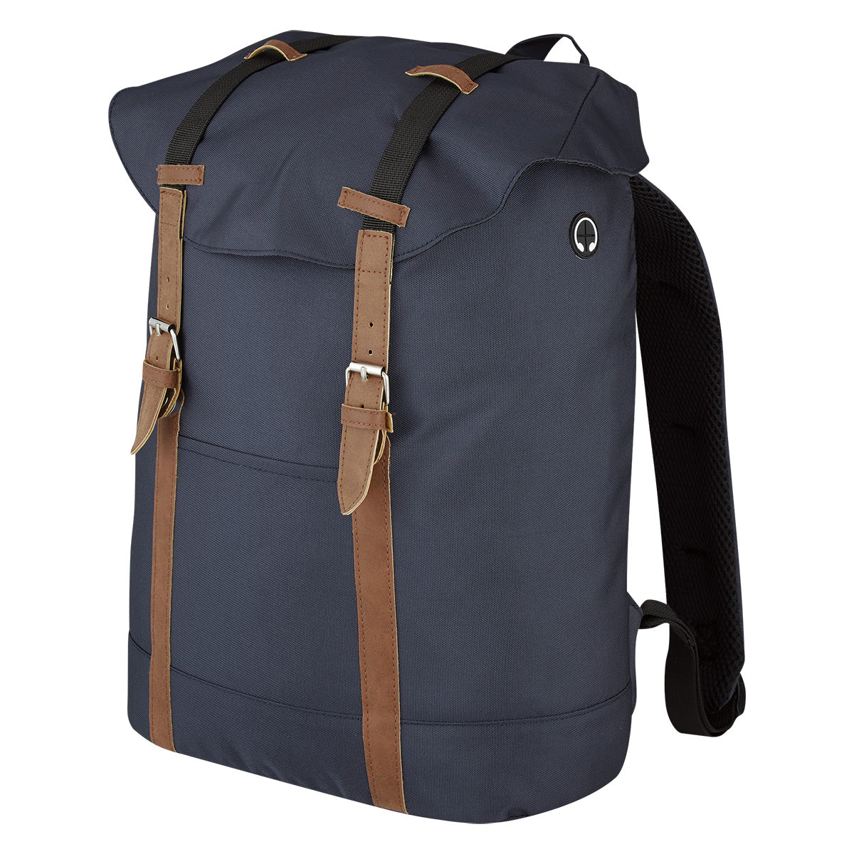 Flap Drawstring Backpack