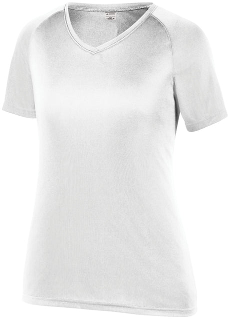 Ladies Attain Wicking Raglan Sleeve Tee
