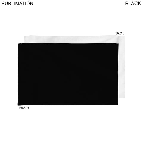 24 Hr Express Ship - Plush and Soft Velour Terry Cotton Blend Sports, Sweat Towel, 12x18, Sublimated