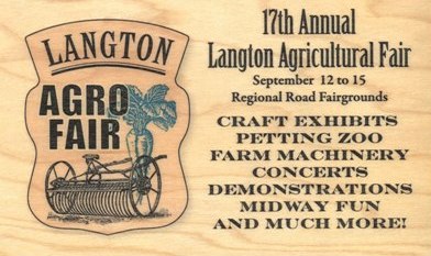 Direct Print Wood Invite Card (5