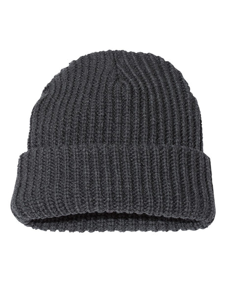 000468 Sportsman™ 12" Chunky Knit Cuffed Beanie