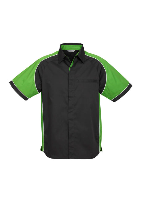 Nitro Contrast Panel Men's Short Sleeve Shirt