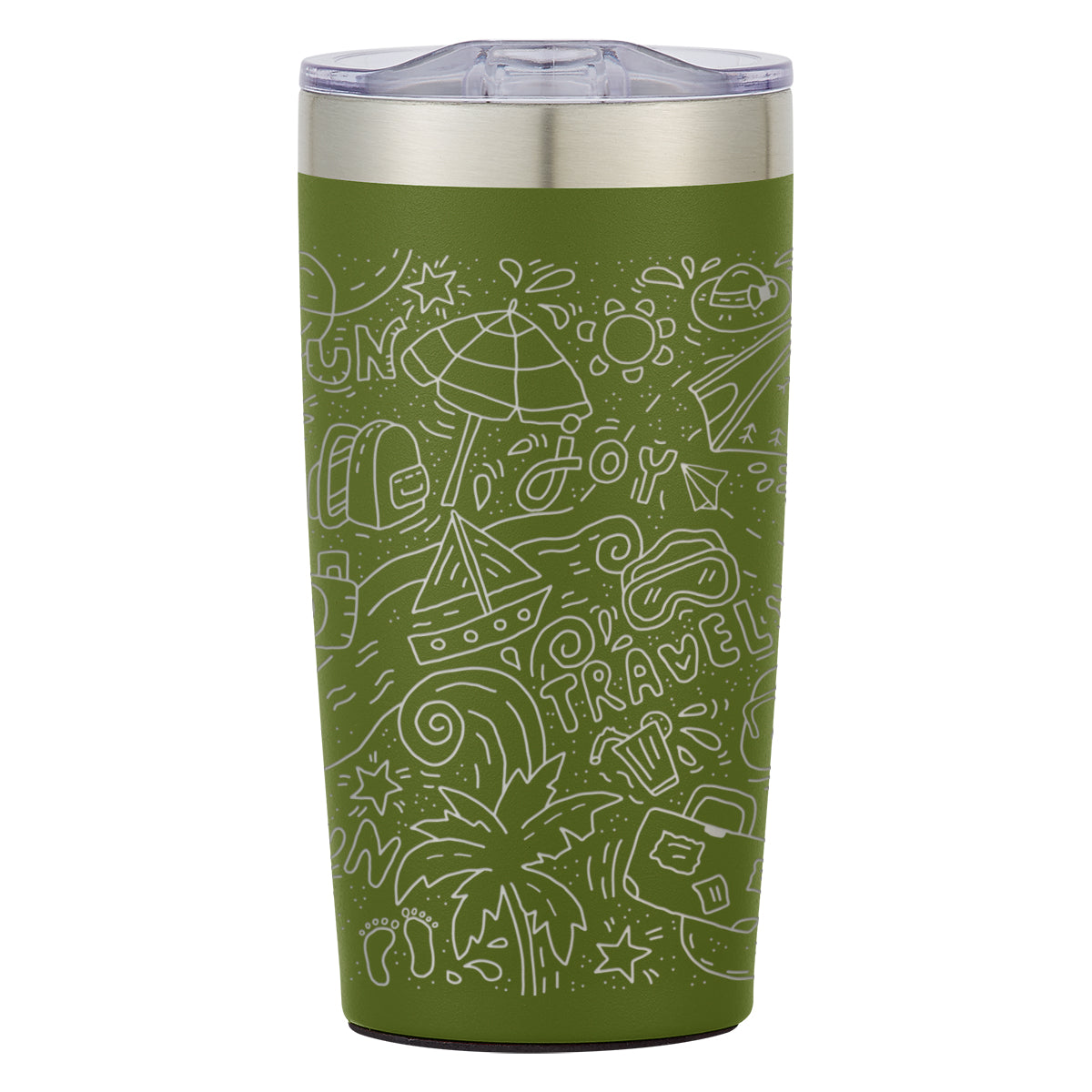 20 Oz. Full Laser Two-tone Himalayan Tumbler