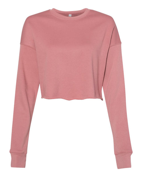 Bella + Canvas Women's Cropped Crew Fleece Shirt