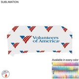 24 Hr Express Ship - Tradeshow Booth Package Sleek, 2' EuroFit Display and 6' Sublimated Tablecloth