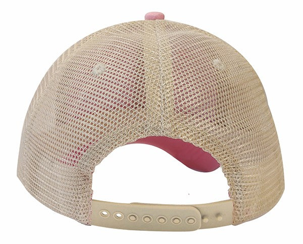 Constructed Garment Washed Pigment Dyed Delxue Mesh Back Cap