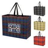 Soho Tartan Laminated Non-woven Shopper Bag