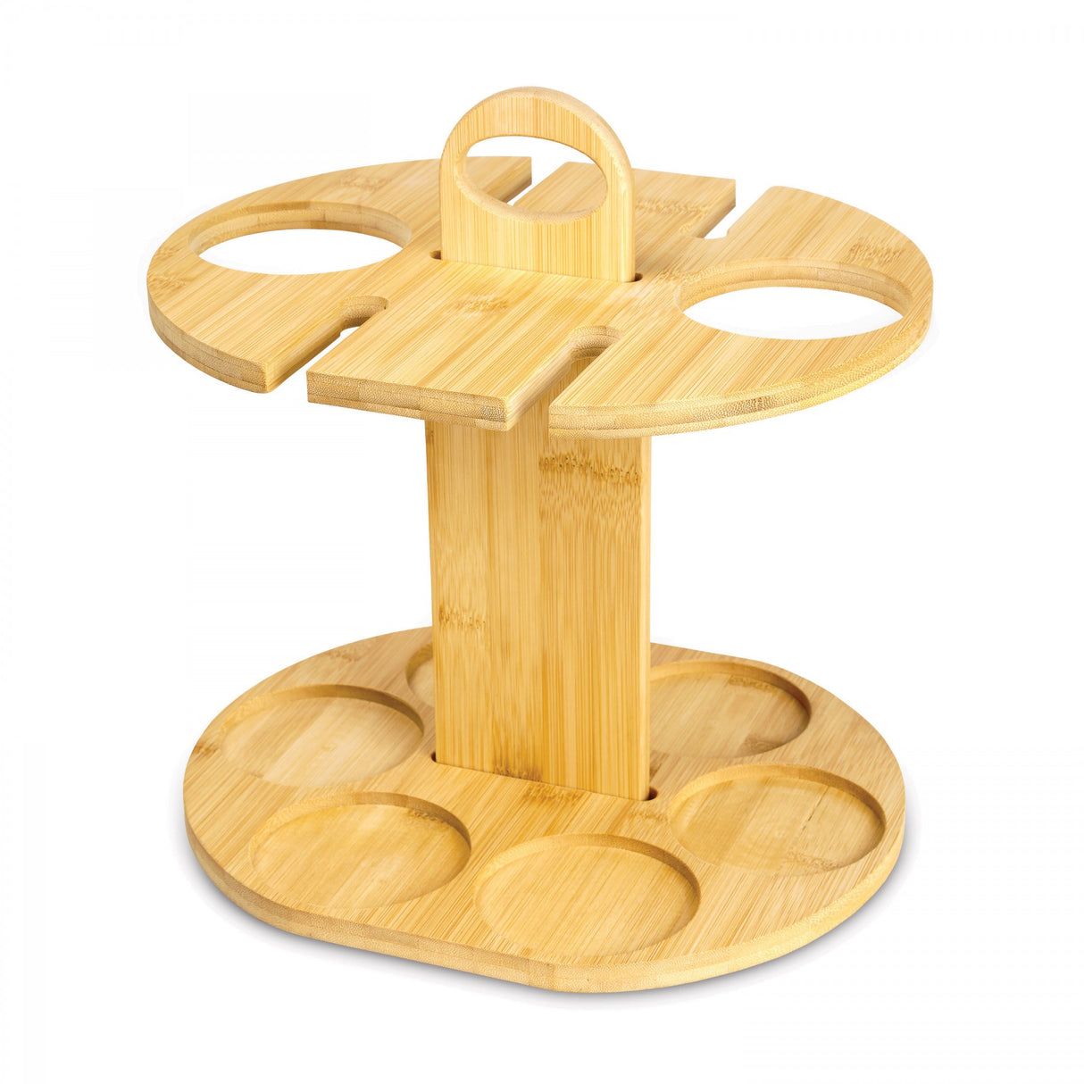 Bamboo Bottle/Glass Organizer