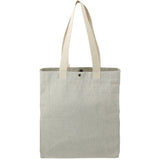 000382 Repose 10oz Recycled Cotton Box Tote w/Snap