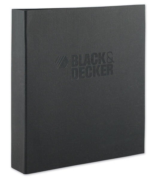 Ribbed Paperboard 'D' Ring Binder