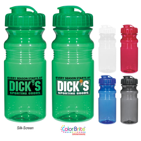 20 Oz. Poly-clear‚Ñ¢ Fitness Bottle With Super Sipper Lid