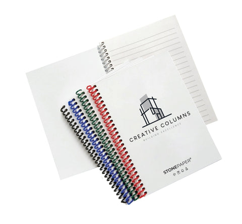 Stone Paper Plastic Coil Journals